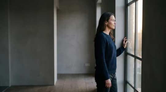 Silhouette d'une personne au lever du jour, symbolisant la transformation métabolique invisible qui précède les résultats visibles